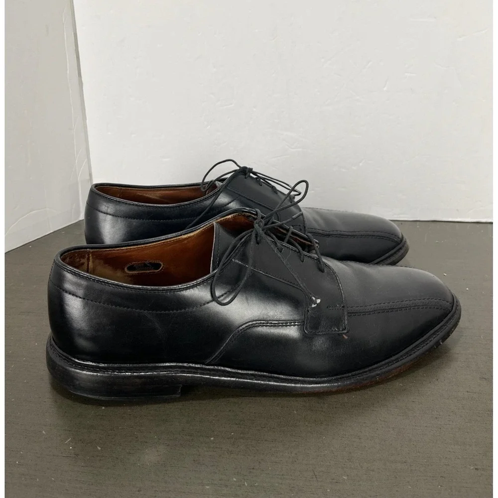 Allen Edmonds DAWSON Dress Shoes Drawstring Men's Size 10.5‎ Black
